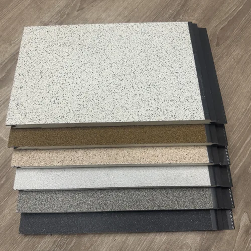 Bamboo Grain Flat Metal Panels With Three Grooves Insulated Wall Siding - Image 3