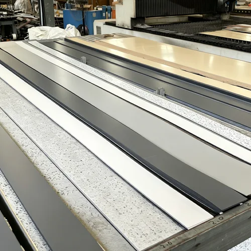 Bamboo Grain Flat Metal Panels With Three Grooves Insulated Wall Siding - Image 7