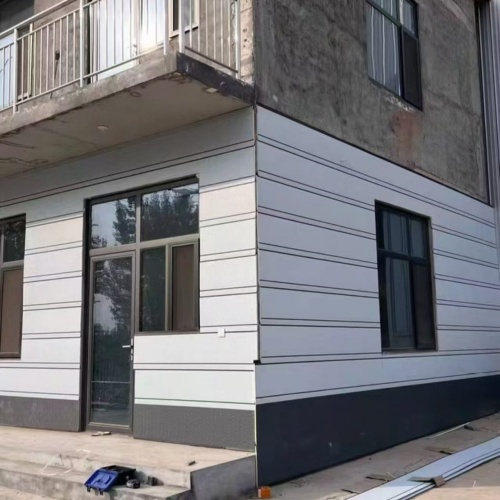 Double Groove Marble Grain Insulated Metal Wall Siding - Image 2