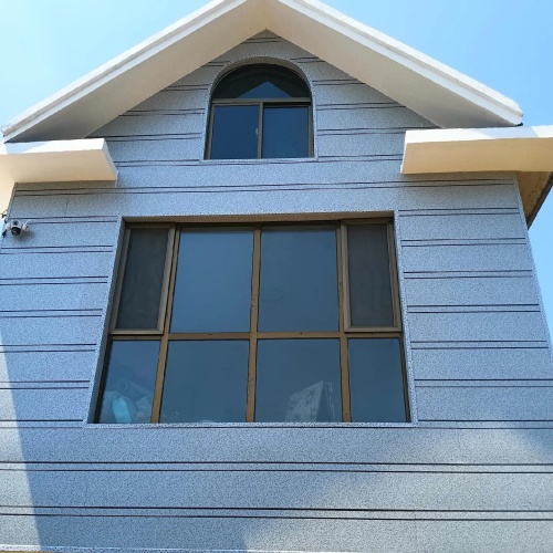 Double Groove Marble Grain Insulated Metal Wall Siding