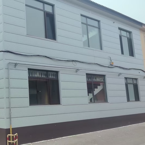 Single Groove Marble Grain Insulated Metal Wall Siding